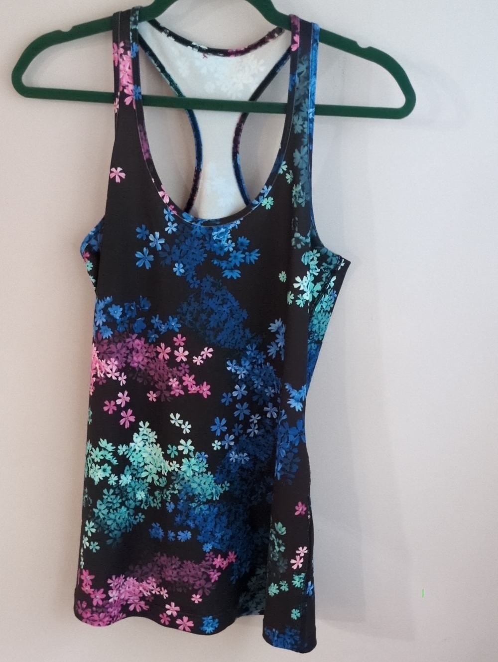 Lululemon Athletica Petal Pop Multi Racerback Tank Top